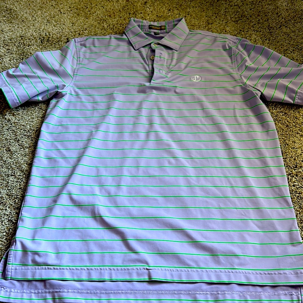 Peter Millar Summer Comfort Golf Shirt Men’s M (a small pick on the back)